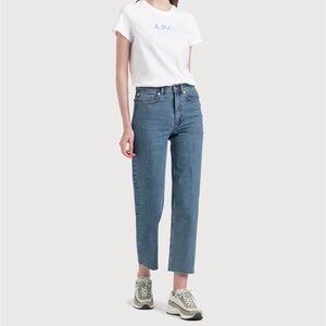 A.P.C. Women's Classic Blue Cropped Jeans